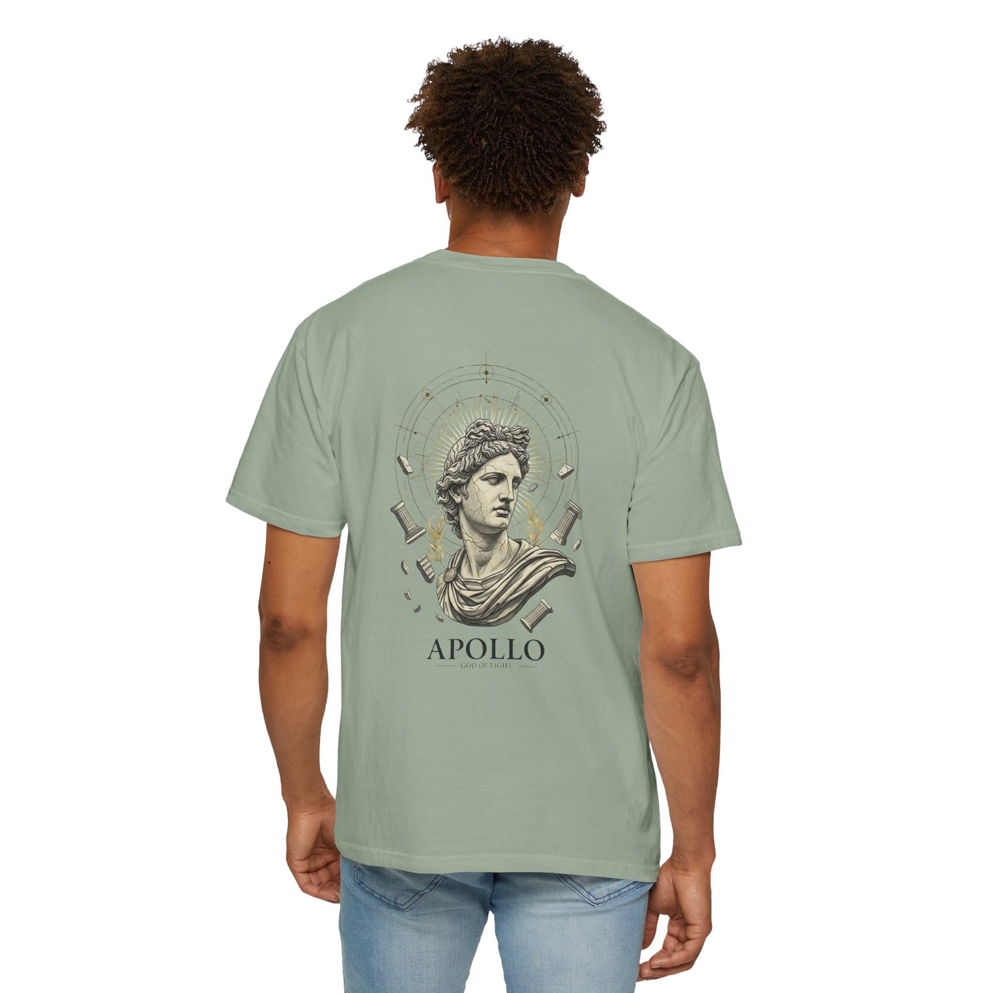 Apollo Tee — Statue Back Print