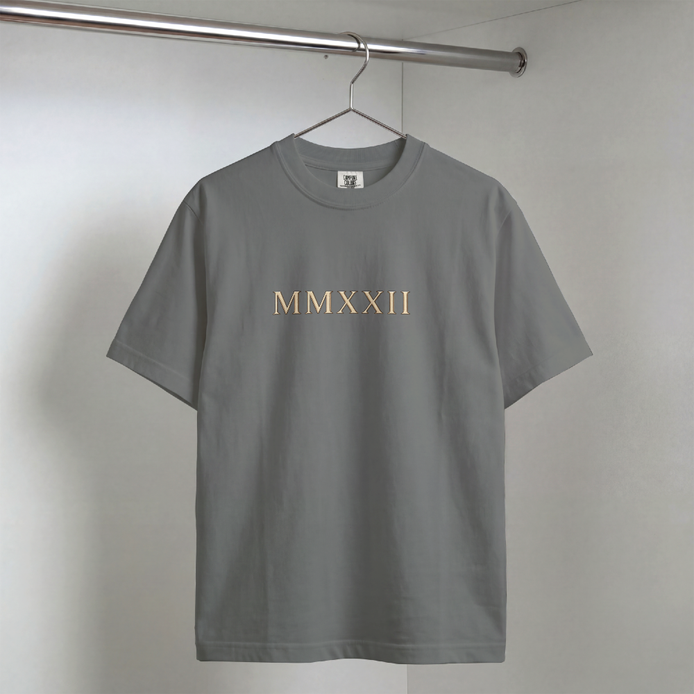 Roman Bust Tee — MMXXII Laurel Back Print