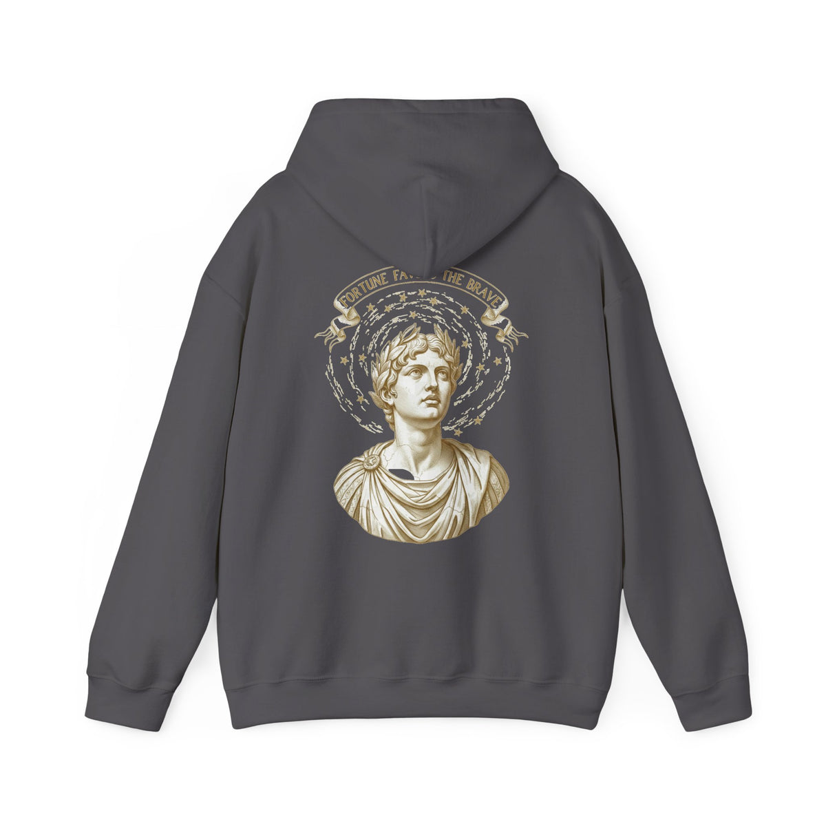 Apollo Hoodie — Greek God Statue Mythology Back Print