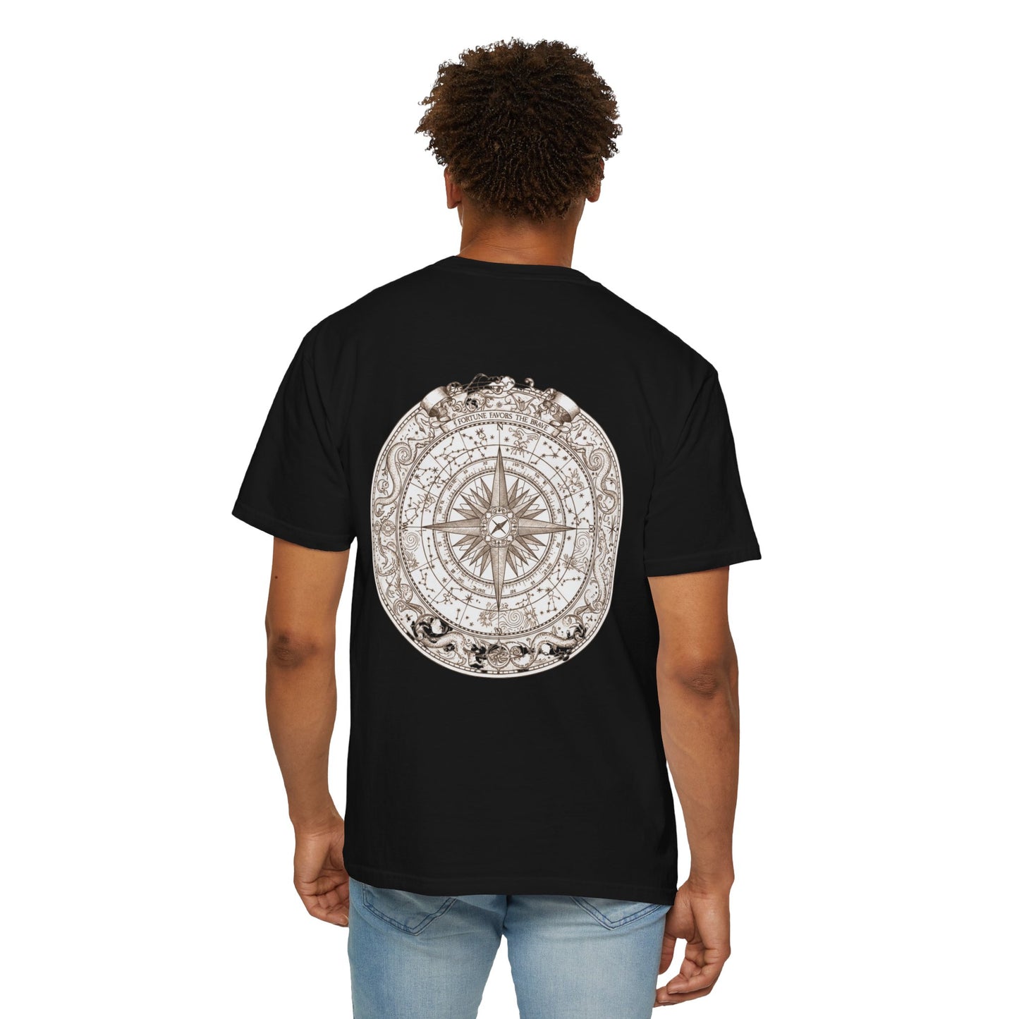 Compass Rose Tee — Nautical Back Print
