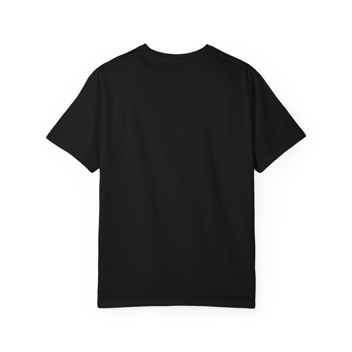 Skull Profile Tee — Gothic Cross Detail Graphic Shirt