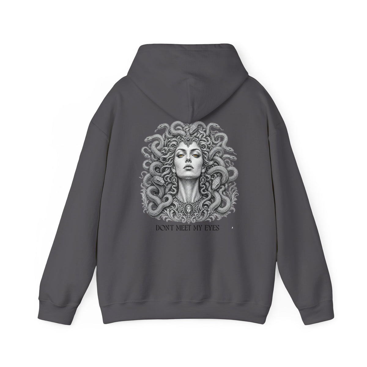 Medusa Hoodie — Greek Mythology Gorgon Back Print Sweatshirt