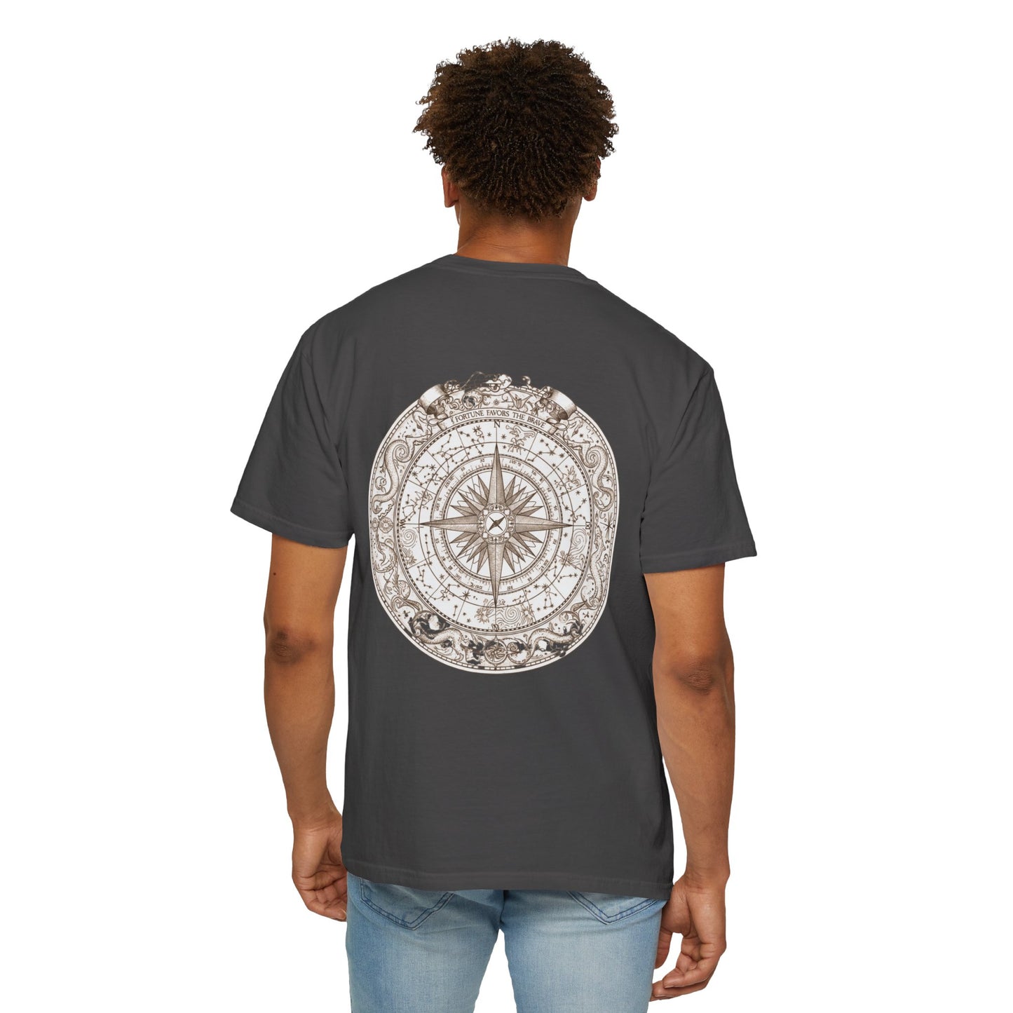 Compass Rose Tee — Nautical Back Print