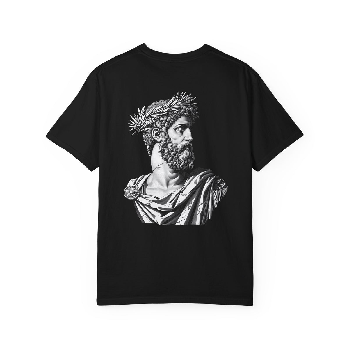 Classical Roman Bust T-Shirt — Vintage Statue Graphic Tee