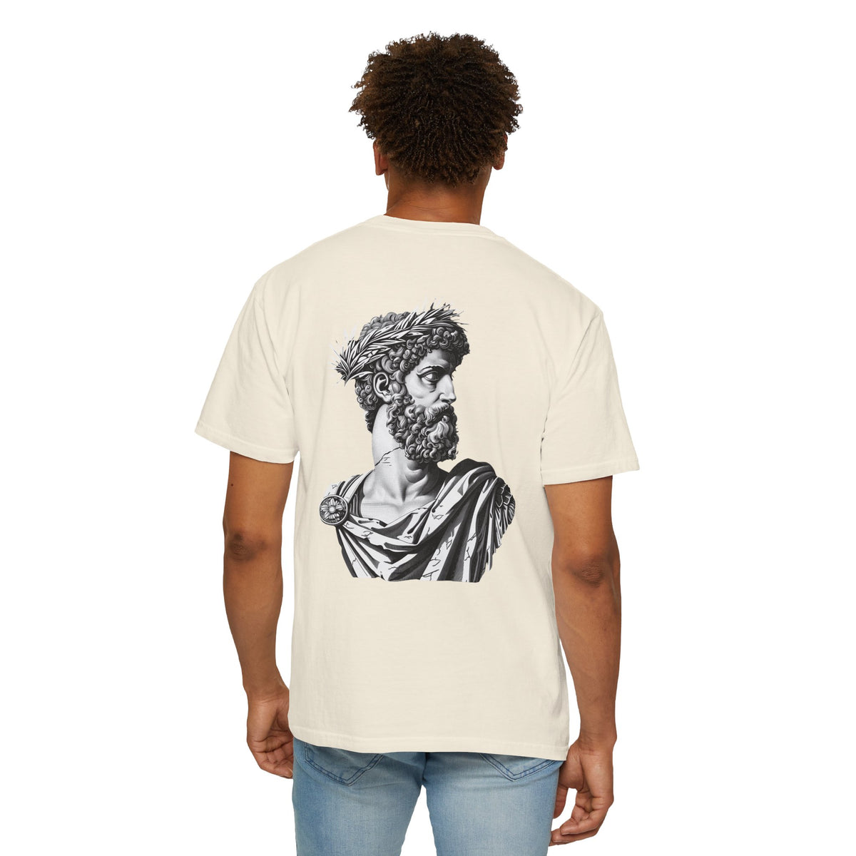 Classical Roman Bust T-Shirt — Vintage Statue Graphic Tee