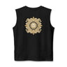 Gold Sun Crest Tank — Celestial Medallion Sleeveless Top