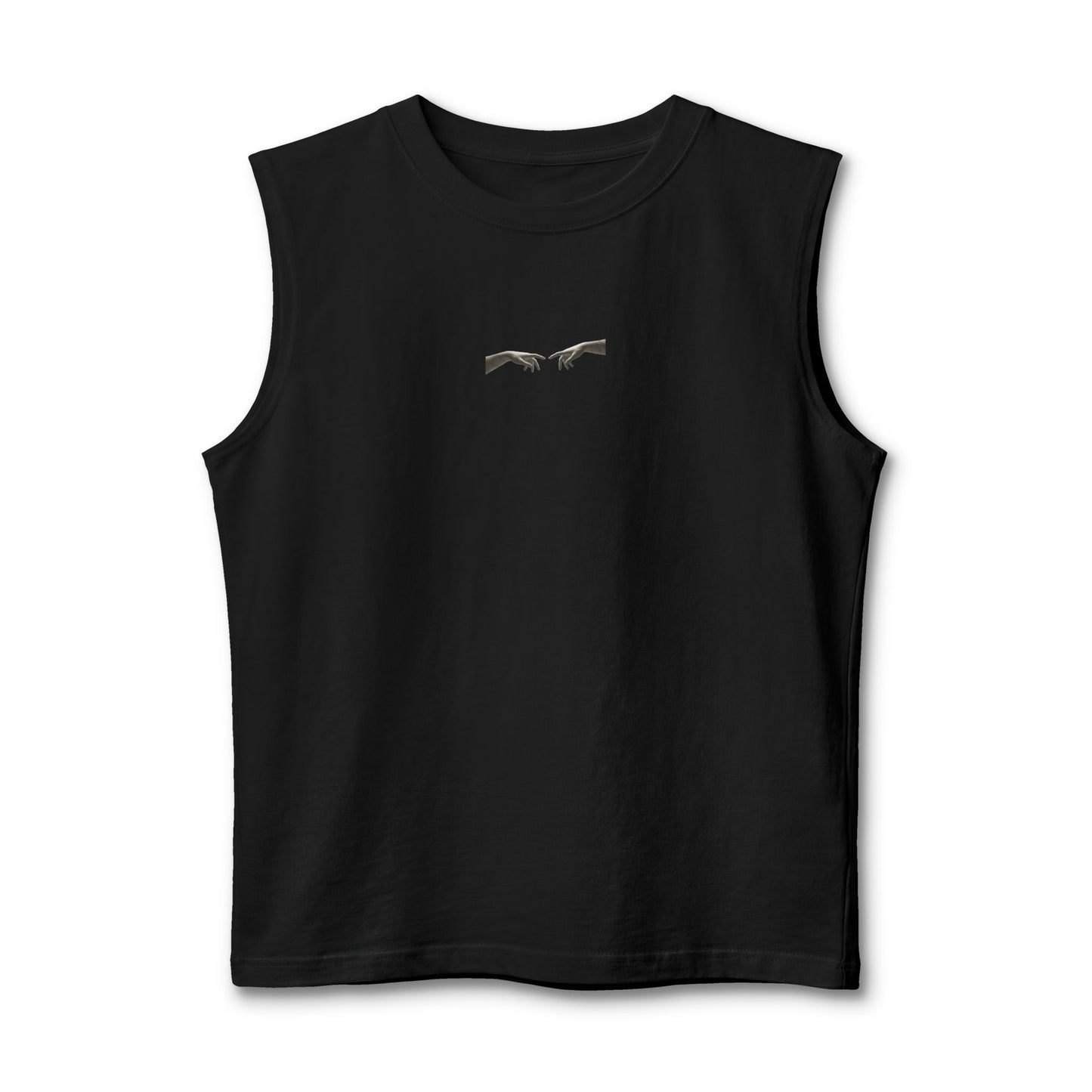 Greek Bust Tank — Red Stripe