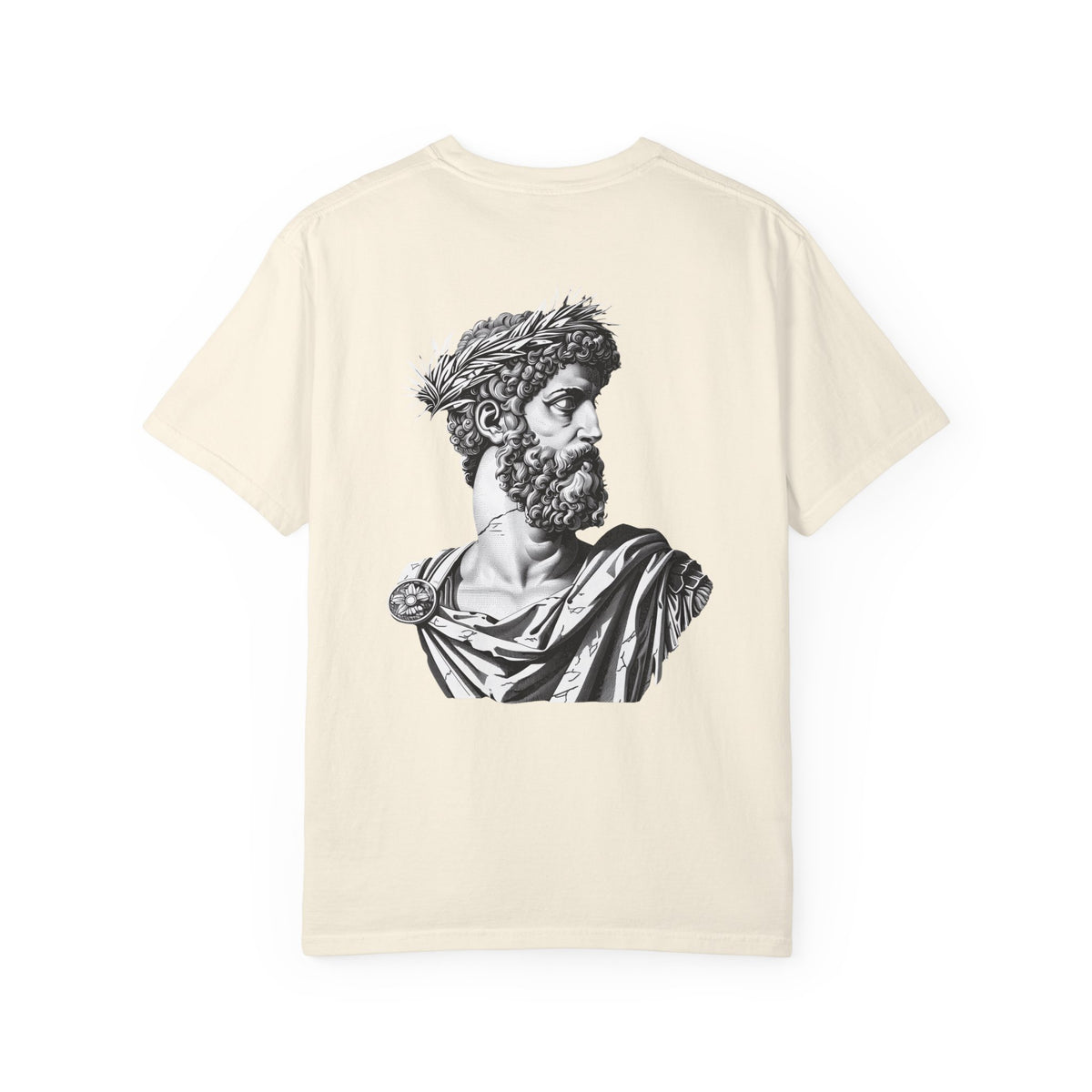 Classical Roman Bust T-Shirt — Vintage Statue Graphic Tee