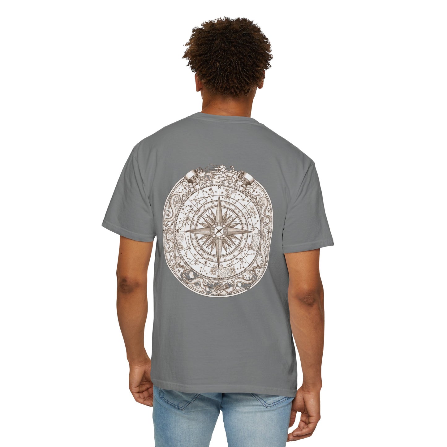 Compass Rose Tee — Nautical Back Print