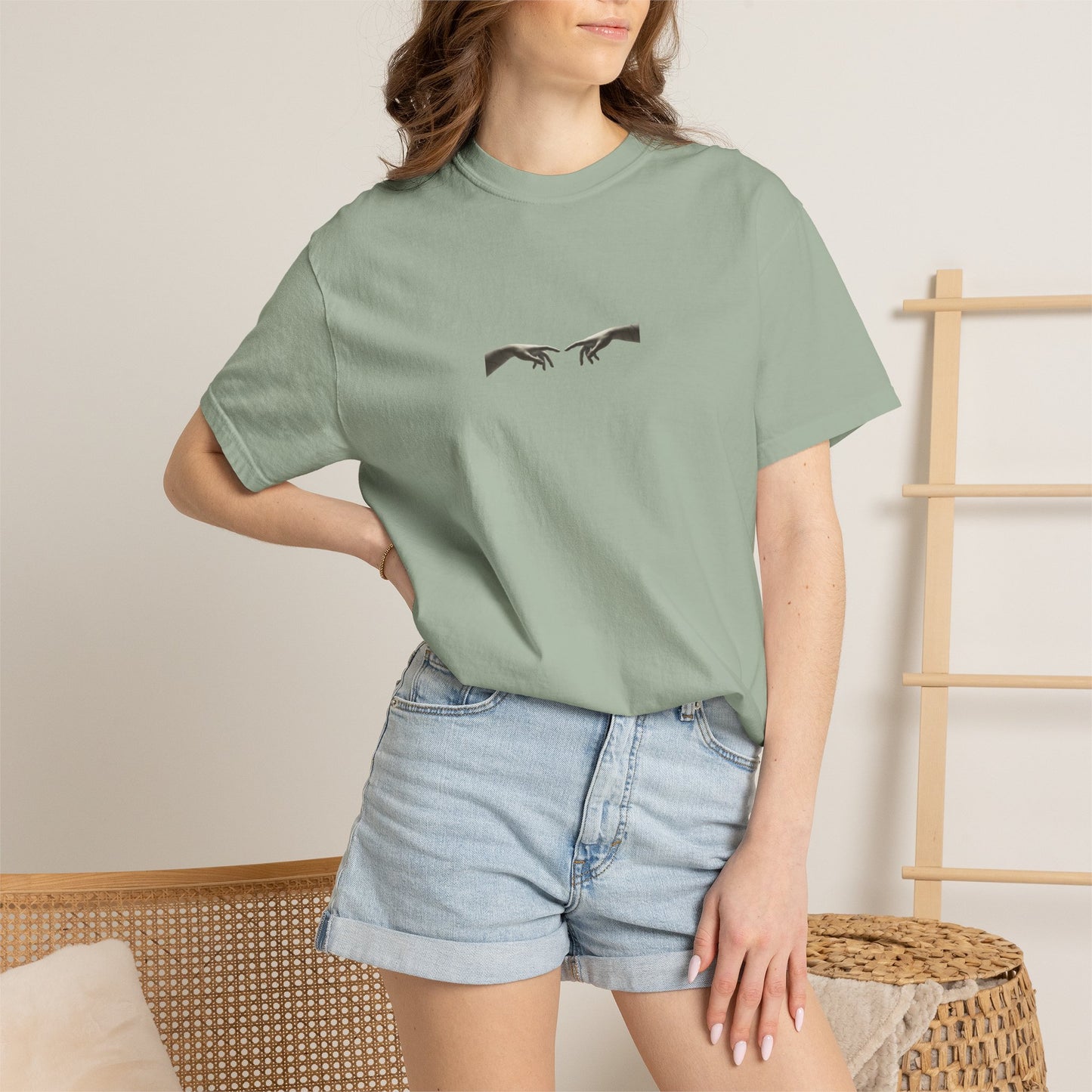 Apollo Tee — Statue Back Print