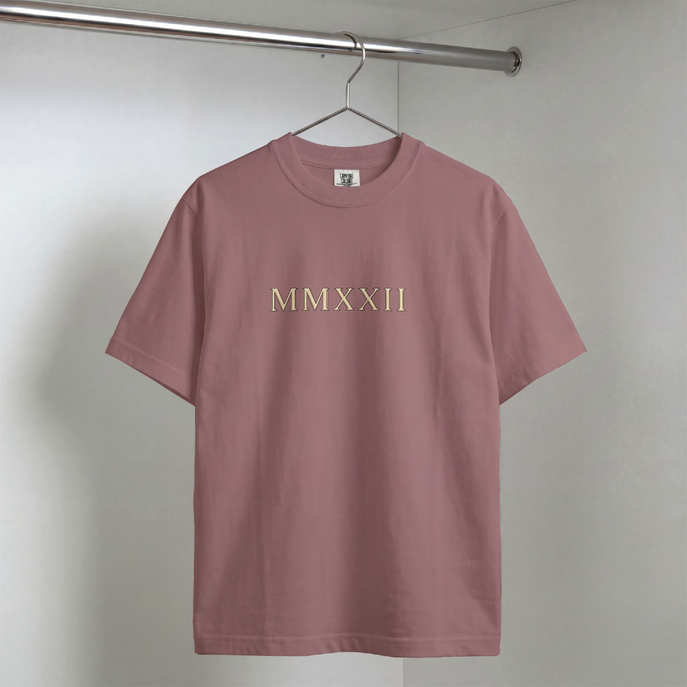 Roman Bust Tee — MMXXII Laurel Back Print