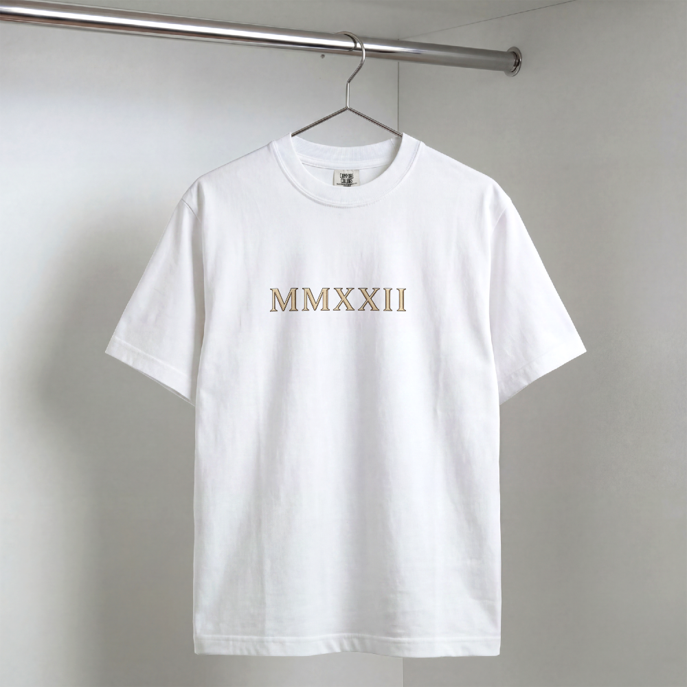 Roman Bust Tee — Fortune Favors the Brave