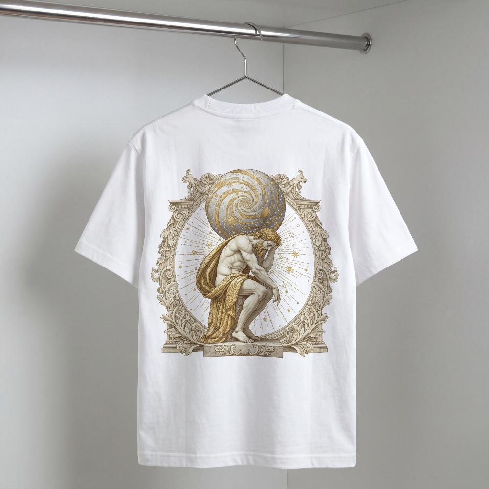 Atlas Tee — MMXXII Mythology Back Print