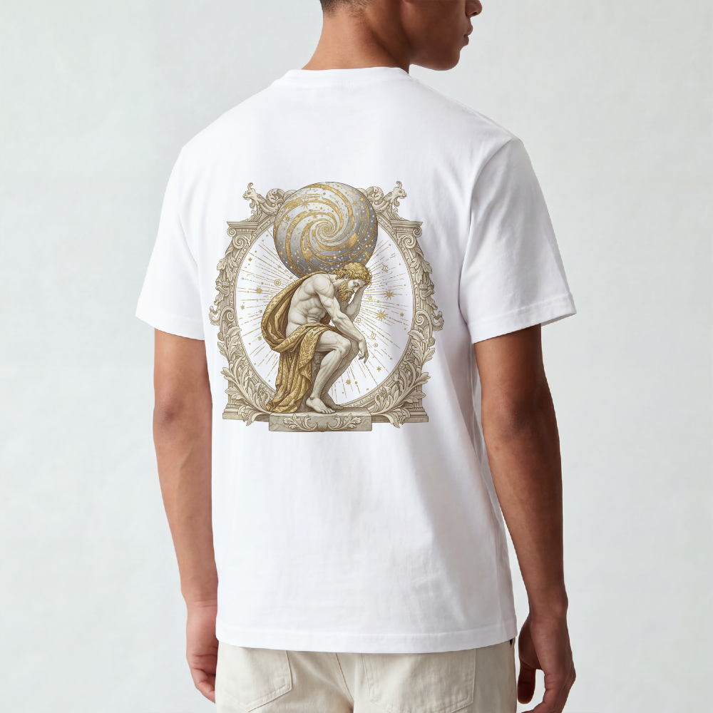 Atlas Tee — MMXXII Mythology Back Print