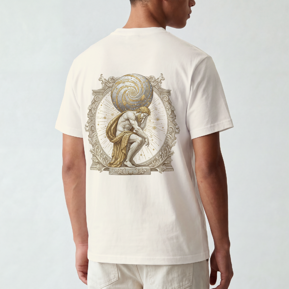 Atlas Tee — MMXXII Mythology Back Print