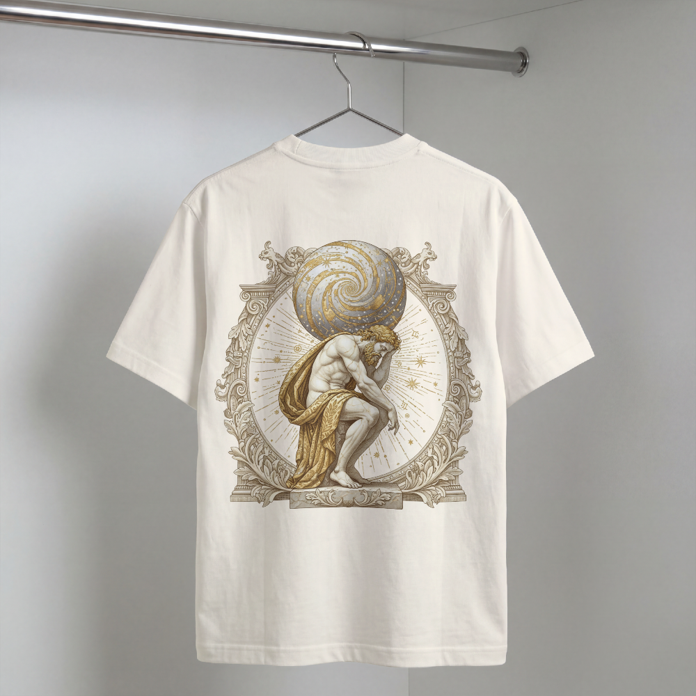 Atlas Tee — MMXXII Mythology Back Print