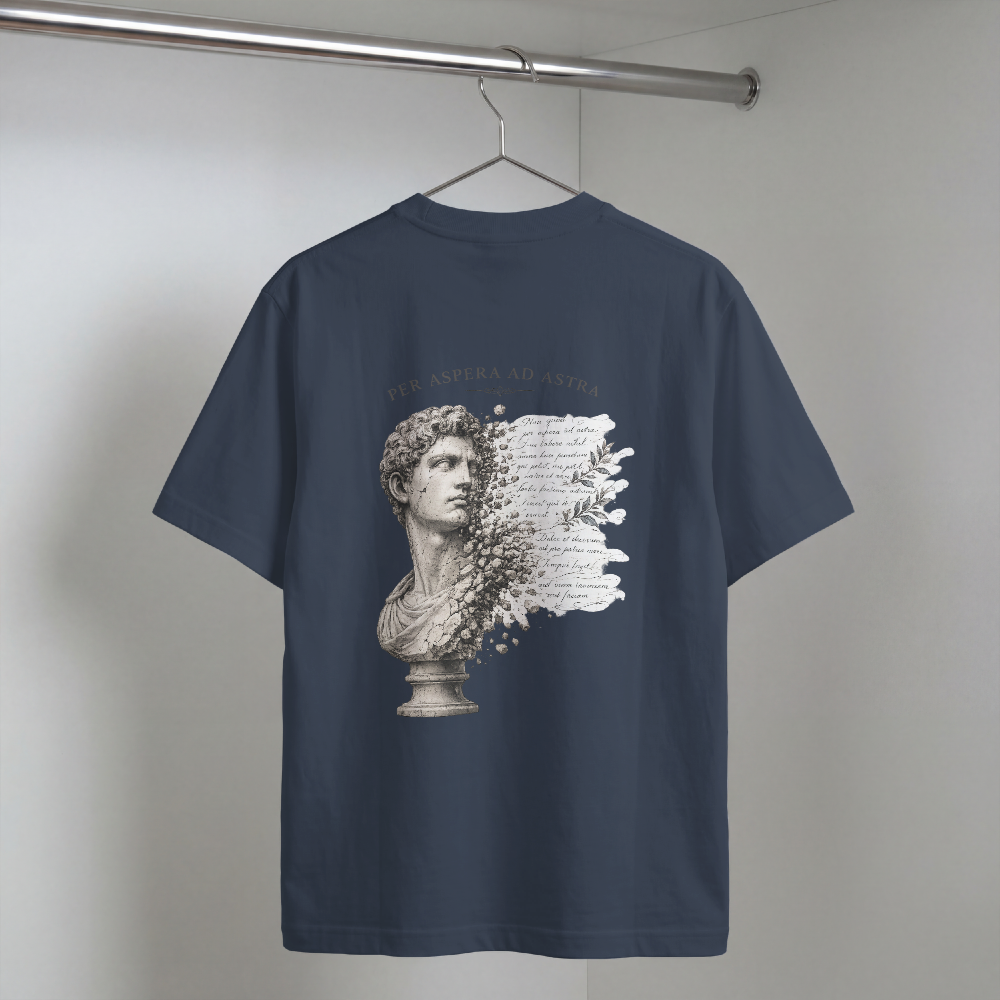 Roman Bust Tee — Vintage Sculpture