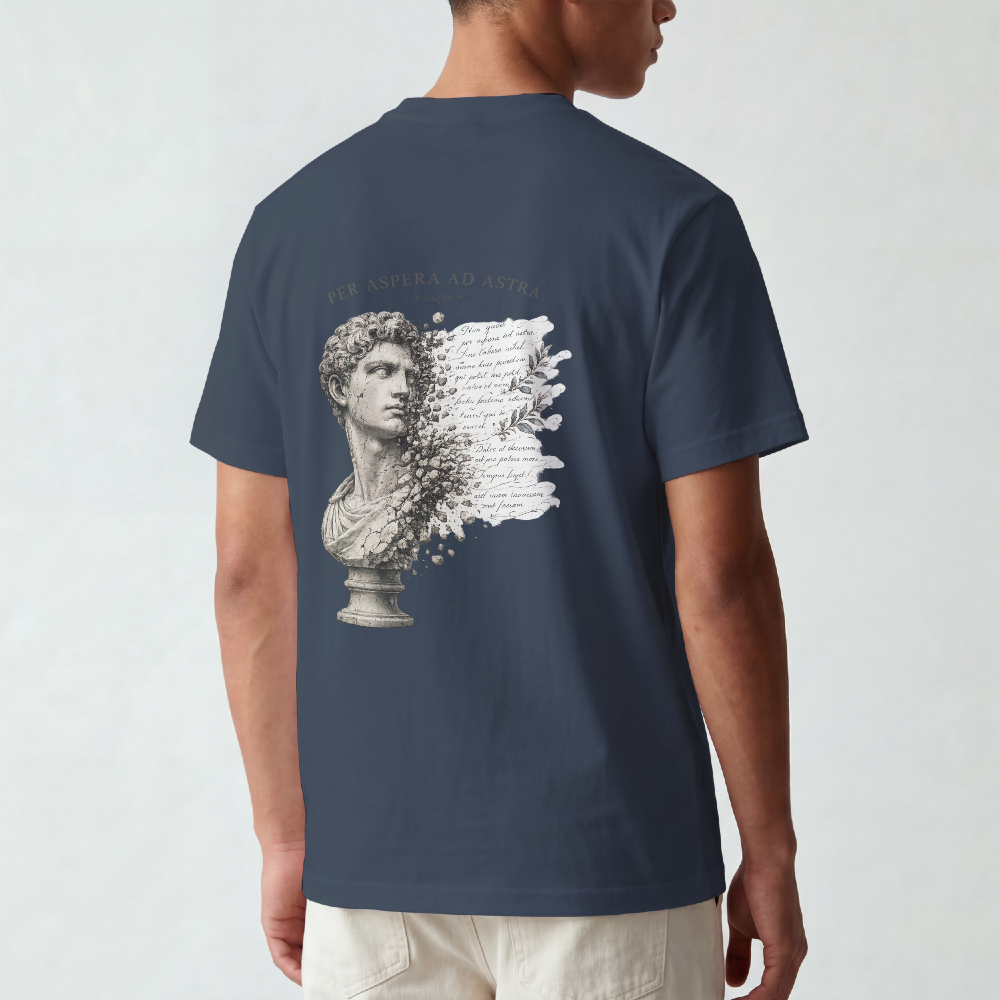 Roman Bust Tee — Vintage Sculpture