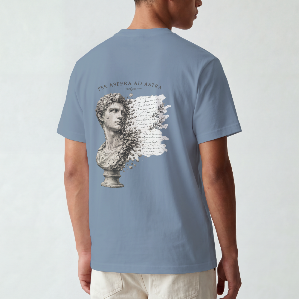 Roman Bust Tee — Vintage Sculpture