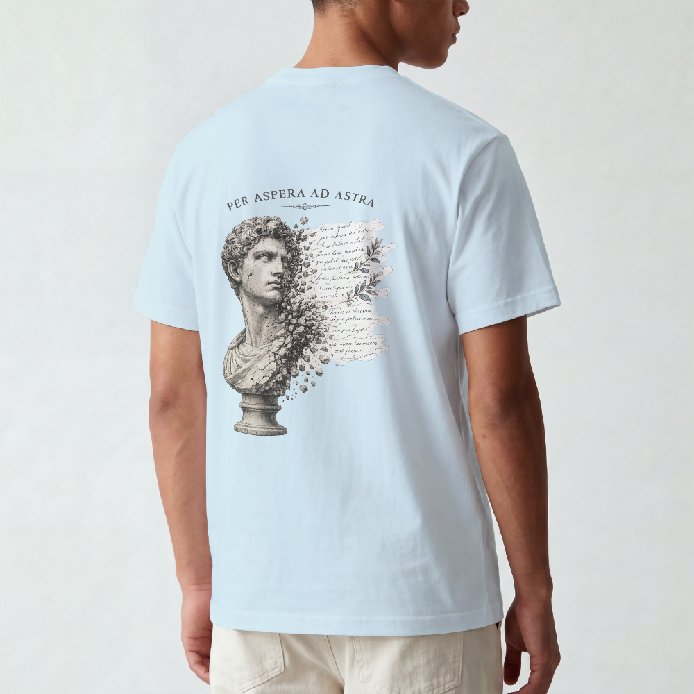 Roman Bust Tee — Vintage Sculpture