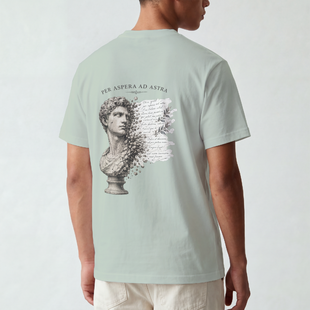 Roman Bust Tee — Vintage Sculpture