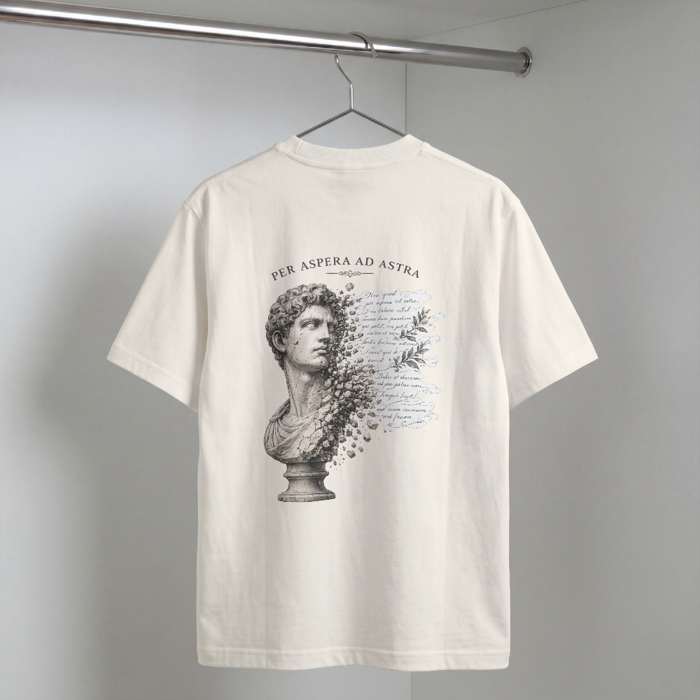 Roman Bust Tee — Vintage Sculpture