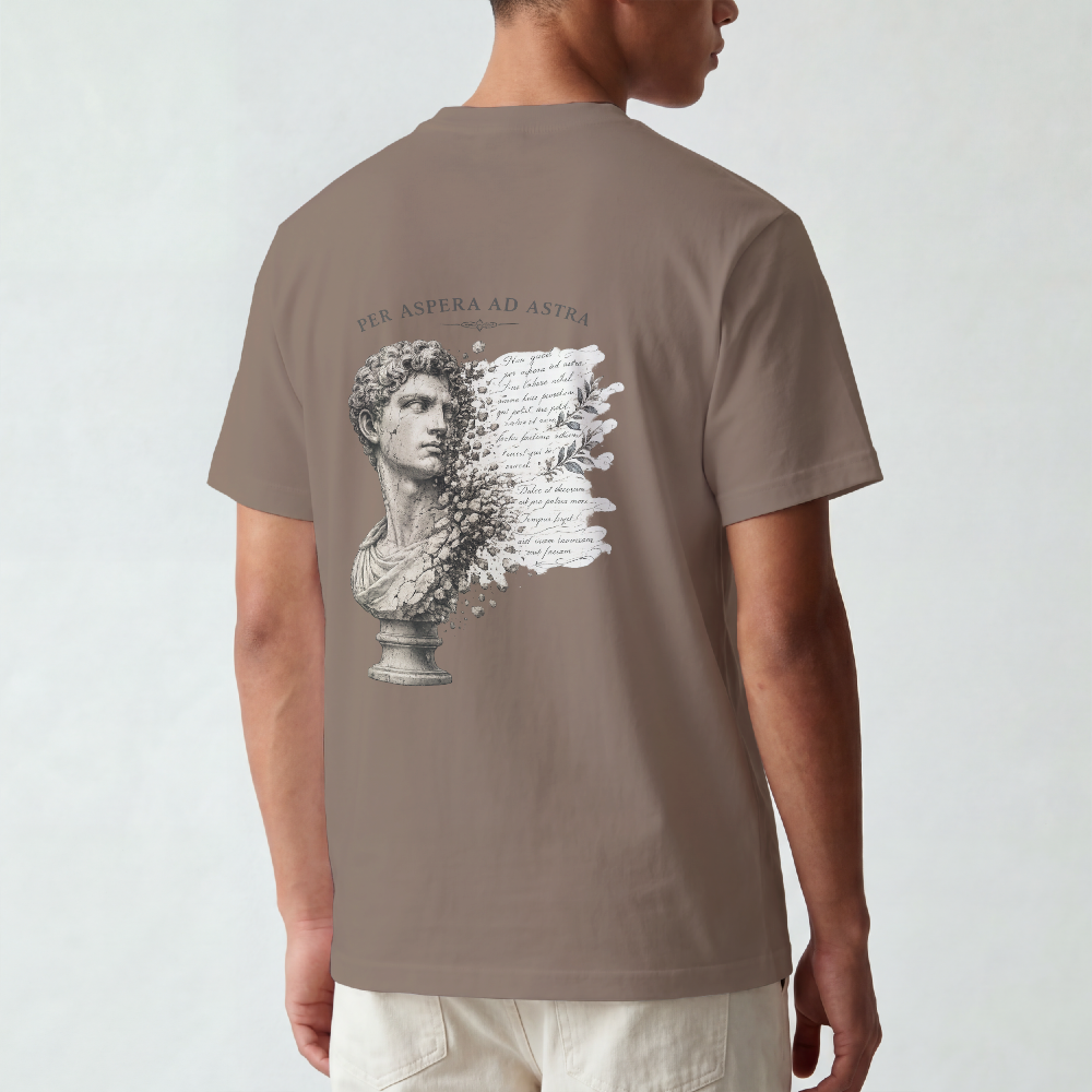 Roman Bust Tee — Vintage Sculpture