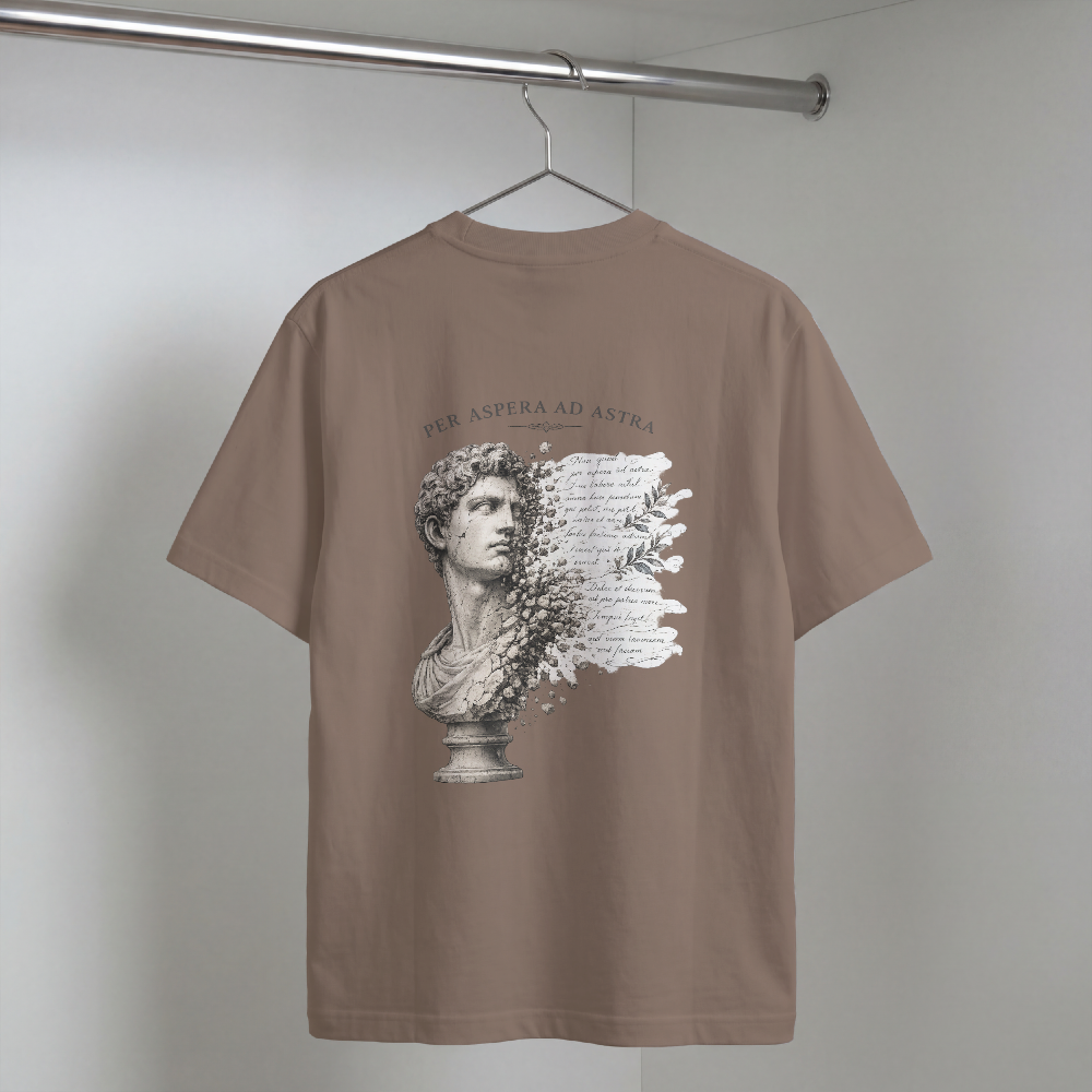 Roman Bust Tee — Vintage Sculpture