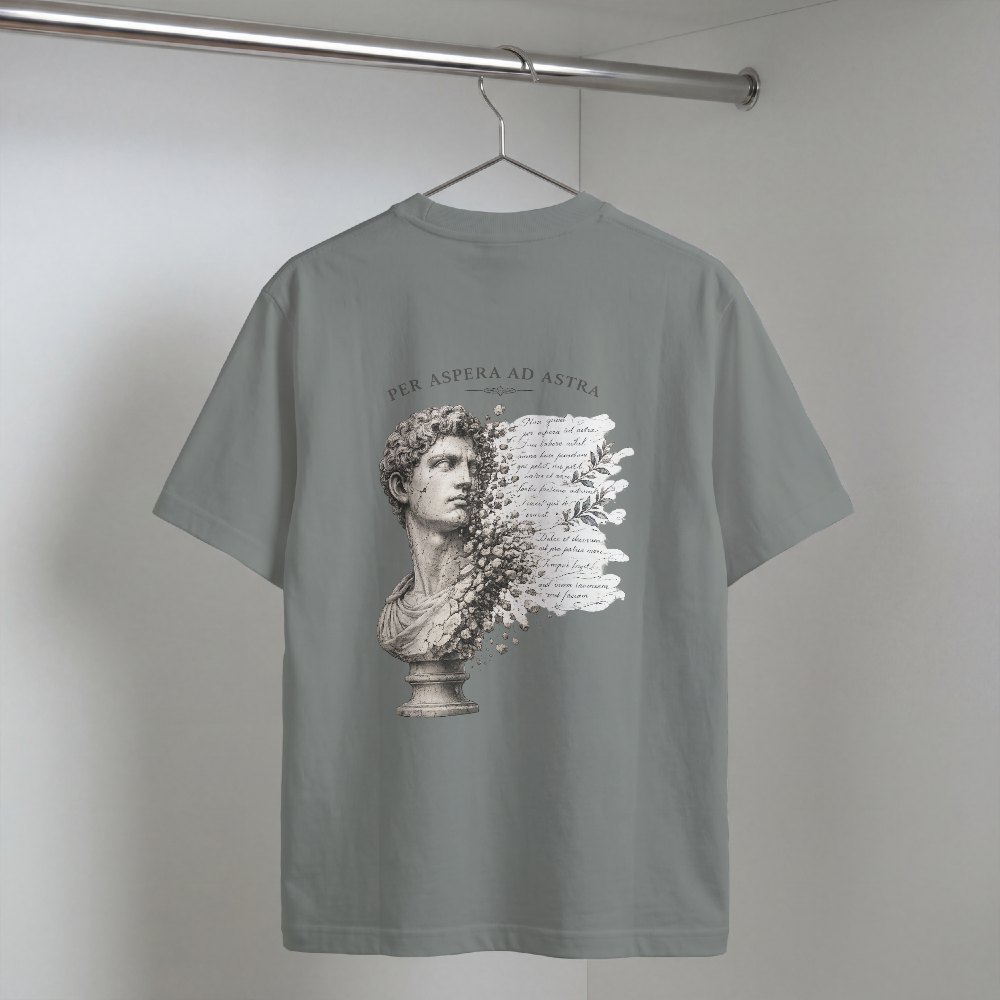 Roman Bust Tee — Vintage Sculpture