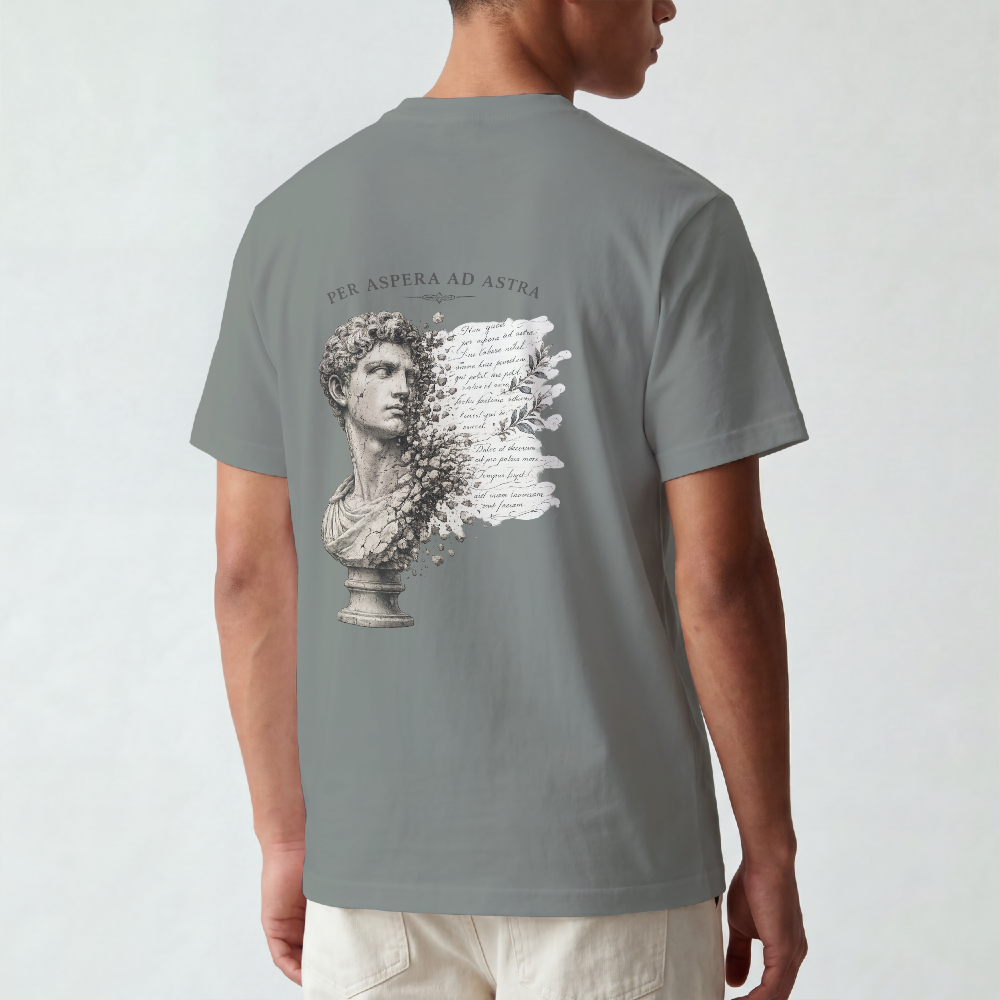Roman Bust Tee — Vintage Sculpture