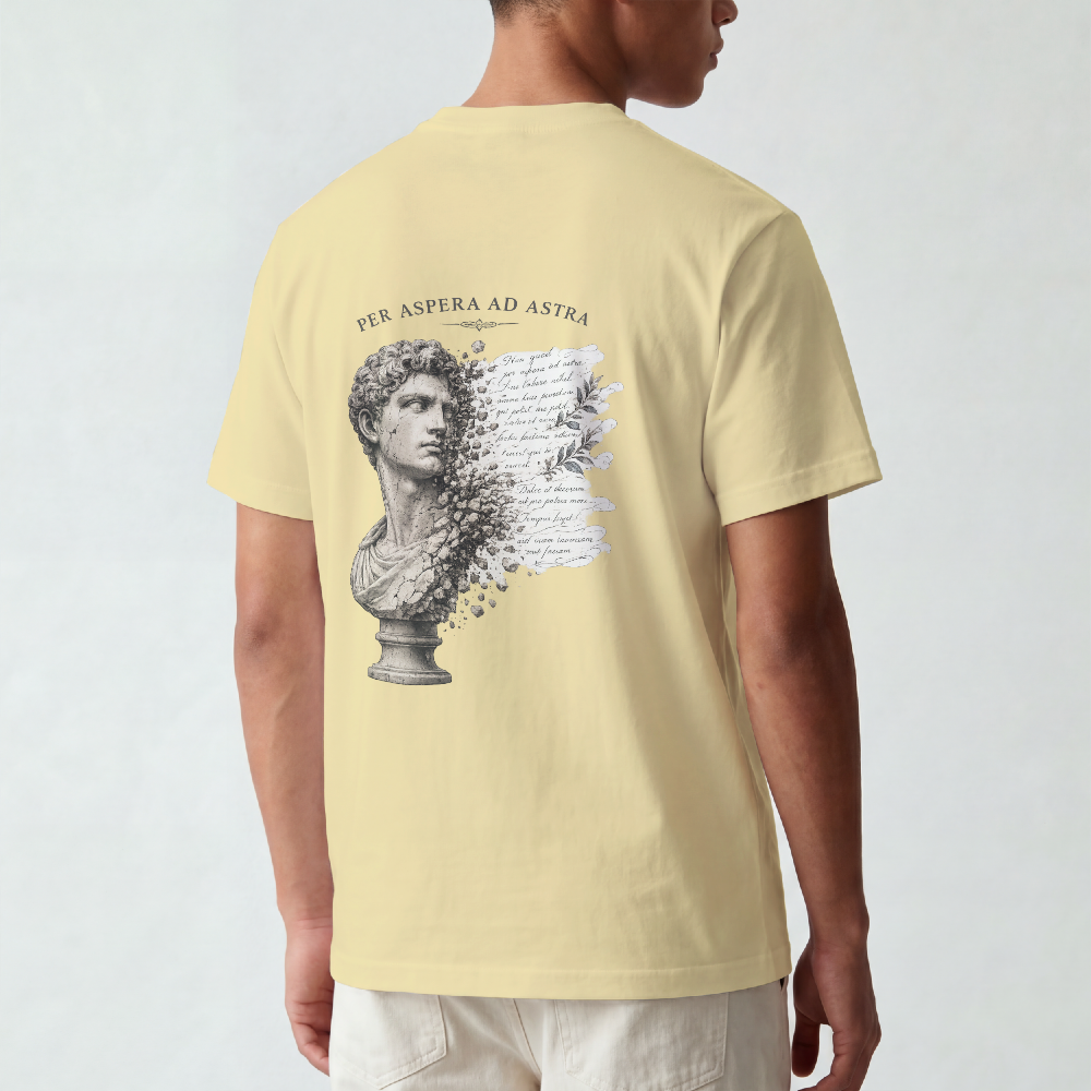 Roman Bust Tee — Vintage Sculpture
