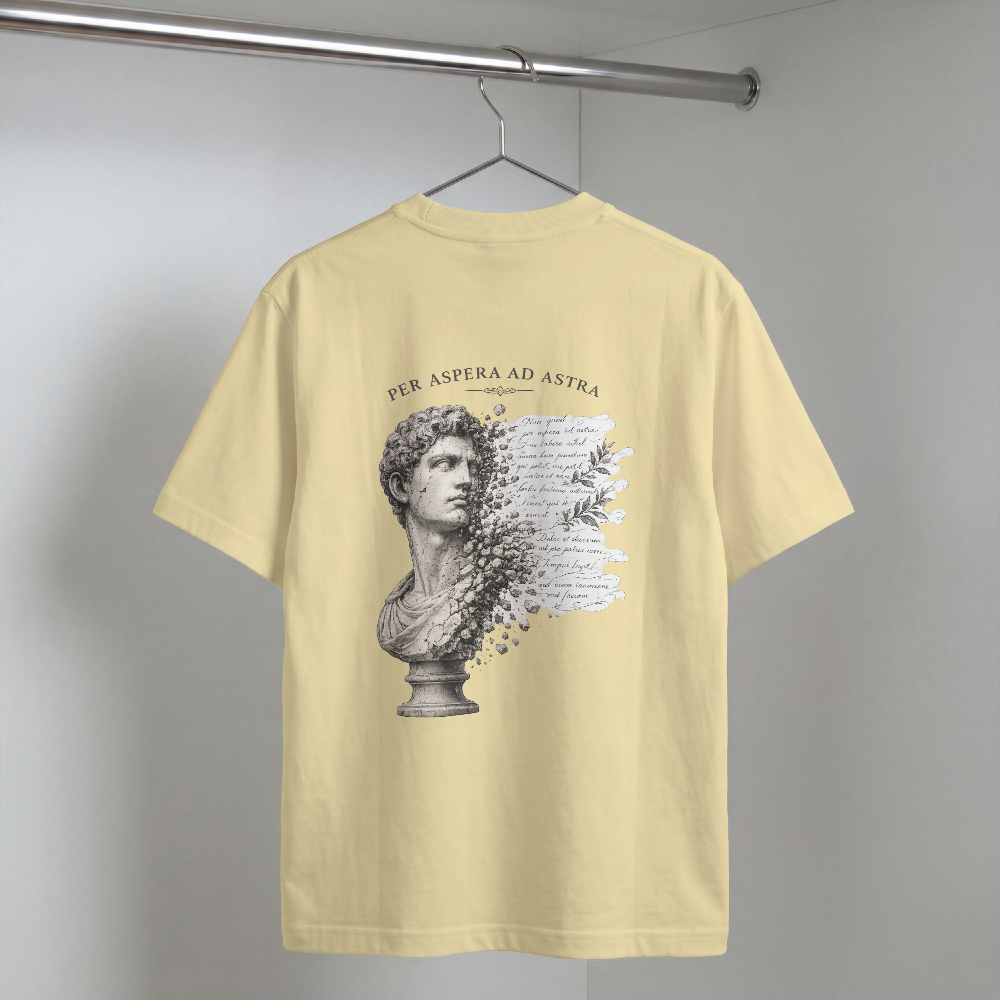 Roman Bust Tee — Vintage Sculpture
