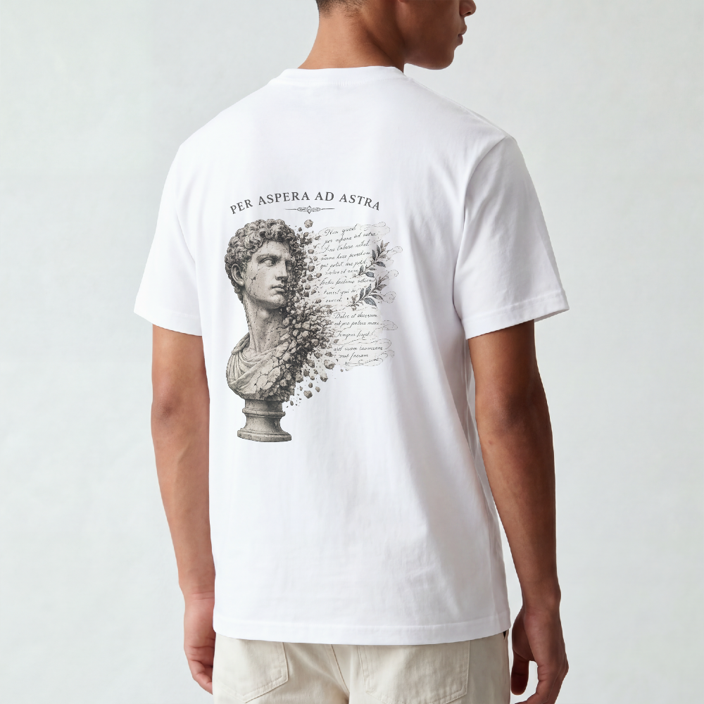 Roman Bust Tee — Vintage Sculpture