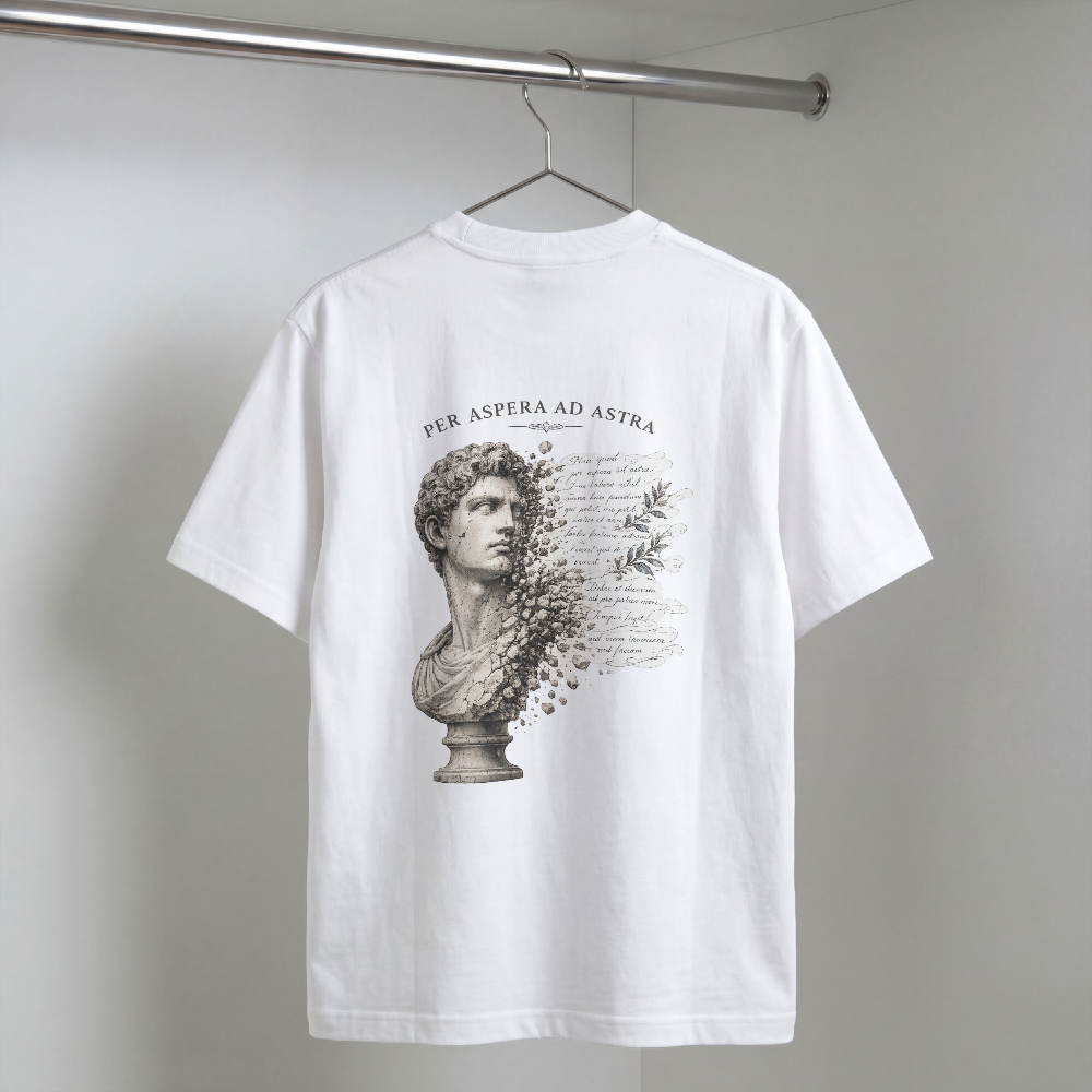 Roman Bust Tee — Vintage Sculpture
