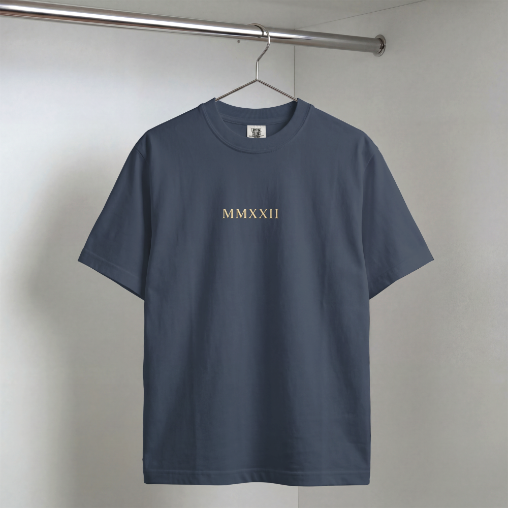 Gold Laurel Tee — MMXXII Back Print