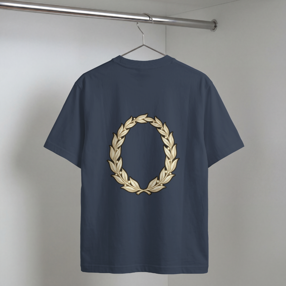Gold Laurel Tee — MMXXII Back Print