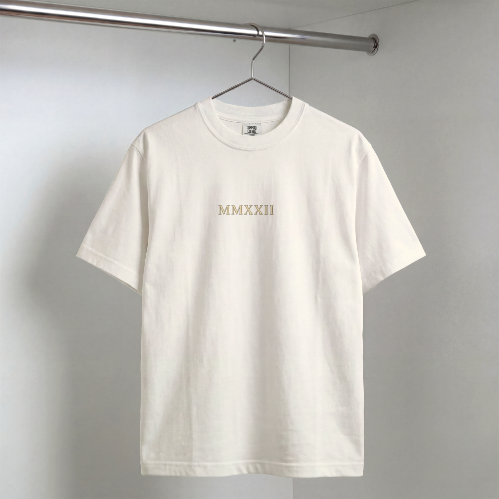 Gold Laurel Tee — MMXXII Back Print