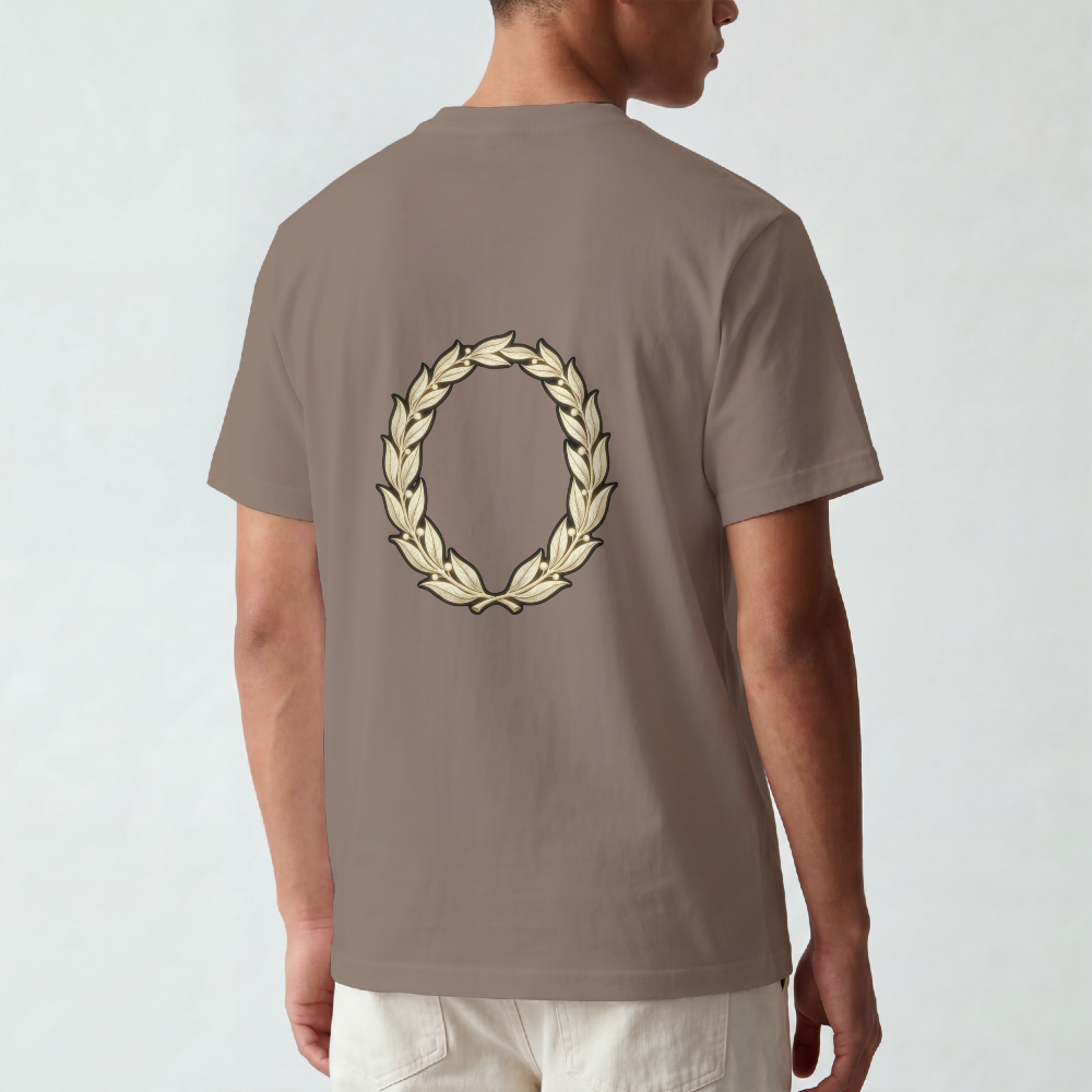 Gold Laurel Tee — MMXXII Back Print