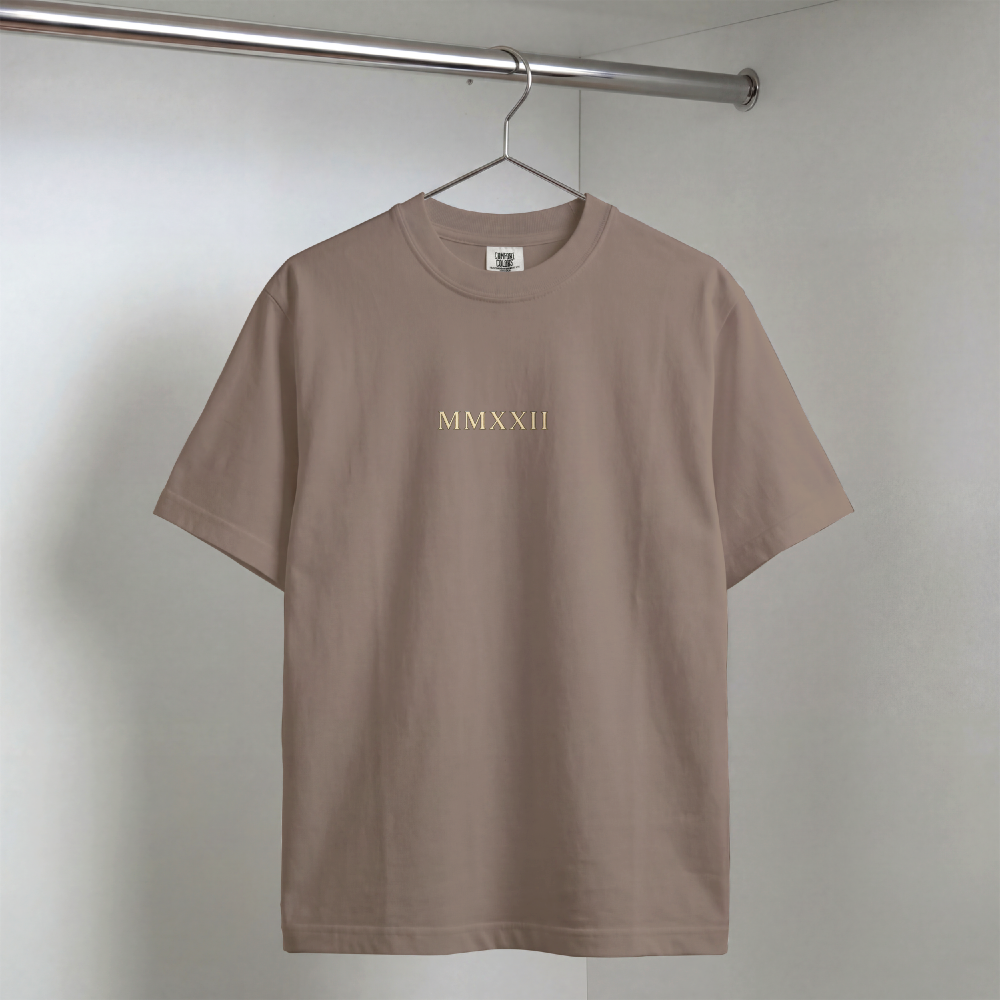 Gold Laurel Tee — MMXXII Back Print