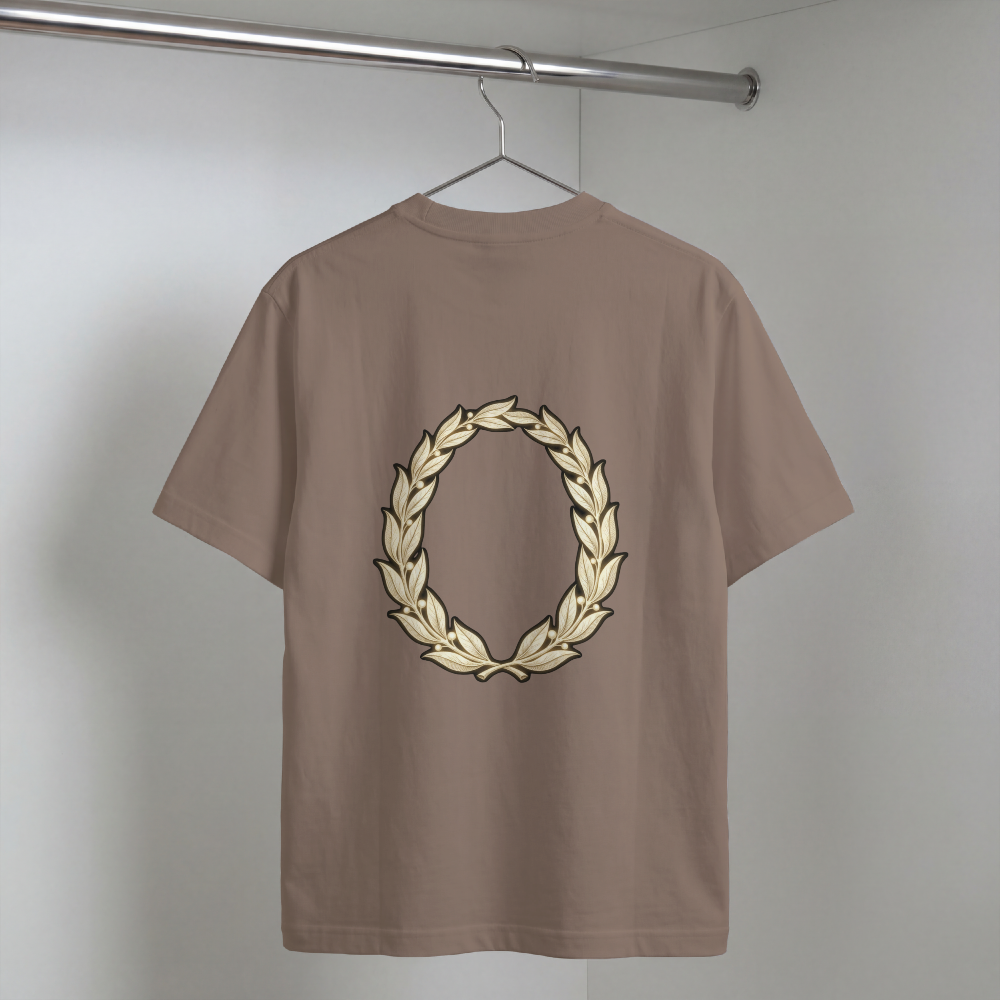 Gold Laurel Tee — MMXXII Back Print