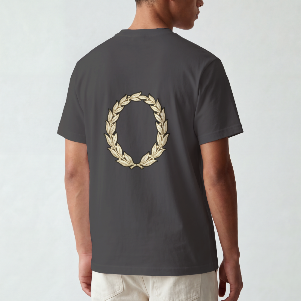 Gold Laurel Tee — MMXXII Back Print