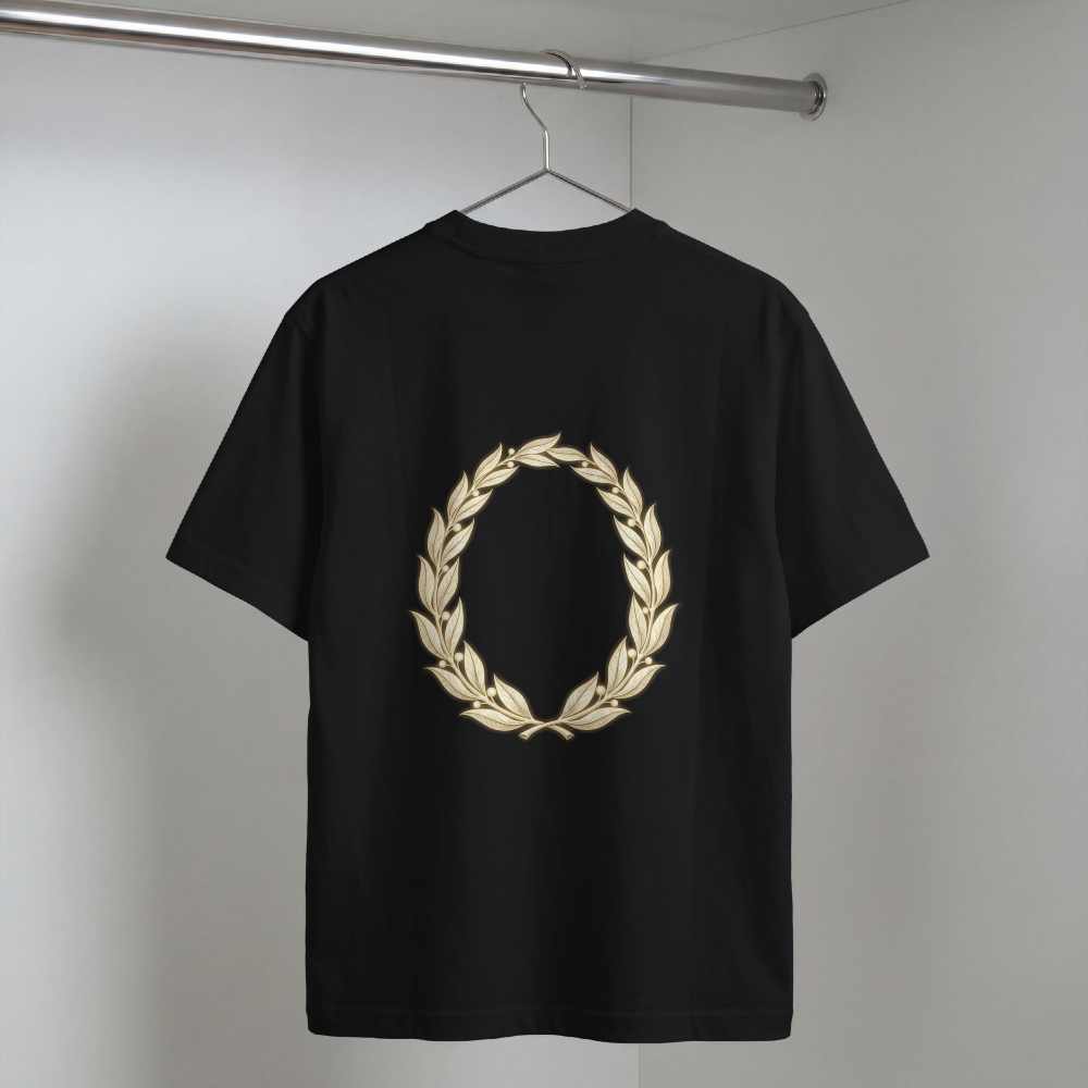 Gold Laurel Tee — MMXXII Back Print