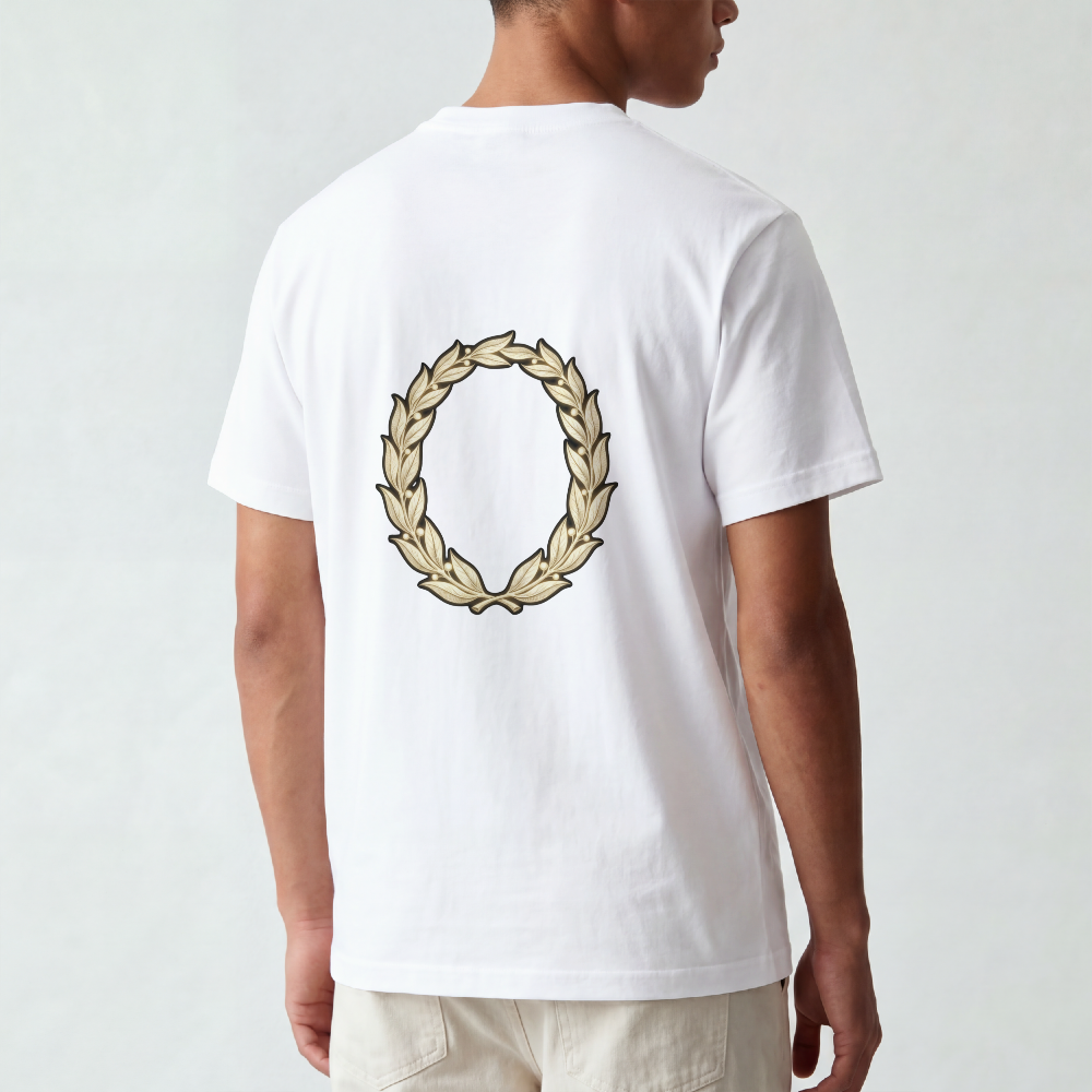 Gold Laurel Tee — MMXXII Back Print