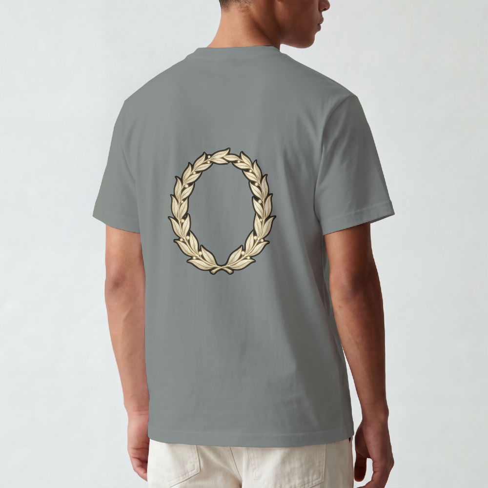 Gold Laurel Tee — MMXXII Back Print