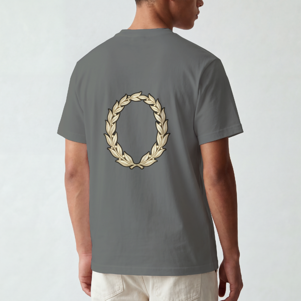 Gold Laurel Tee — MMXXII Back Print