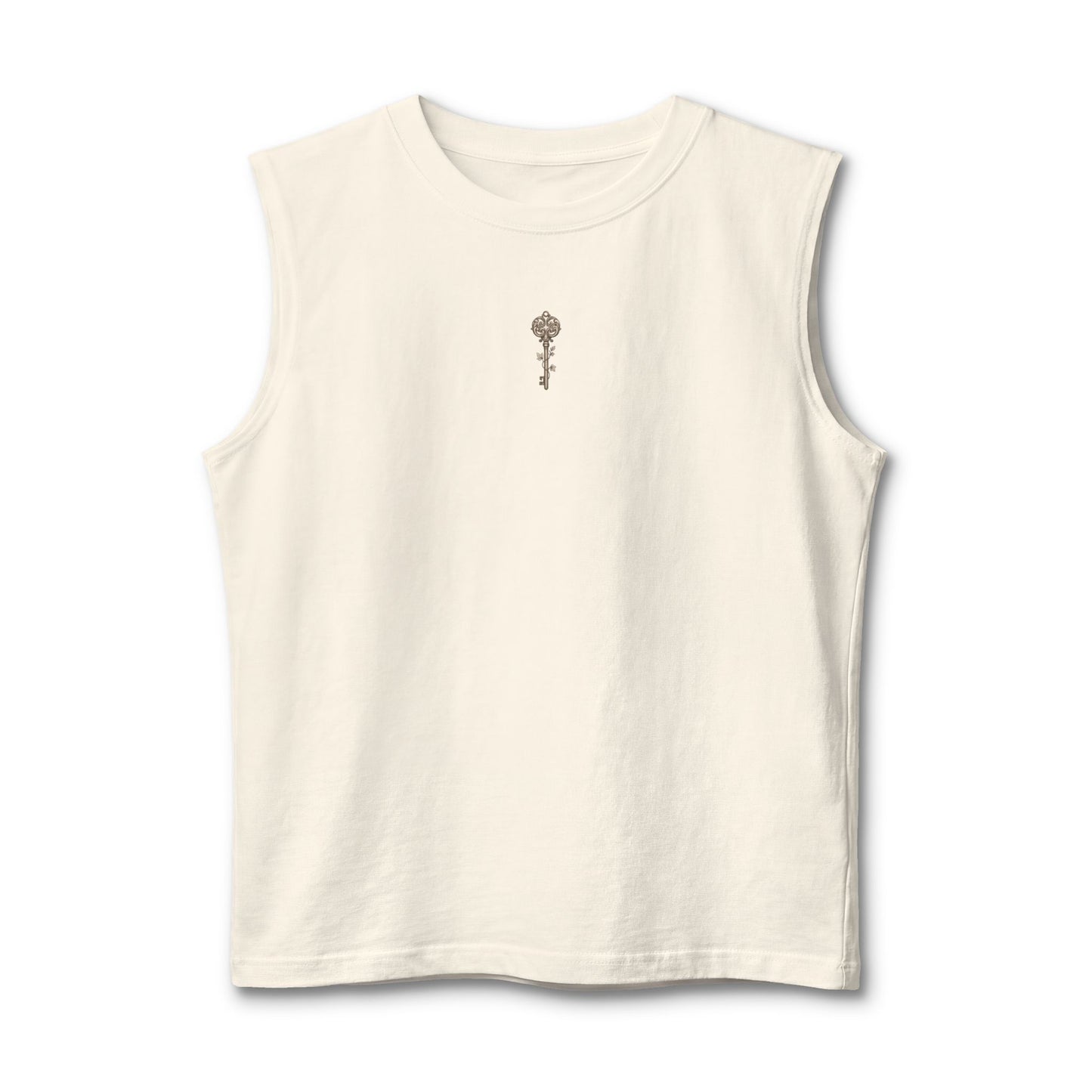 Compass Rose Muscle Tank — Key Accent