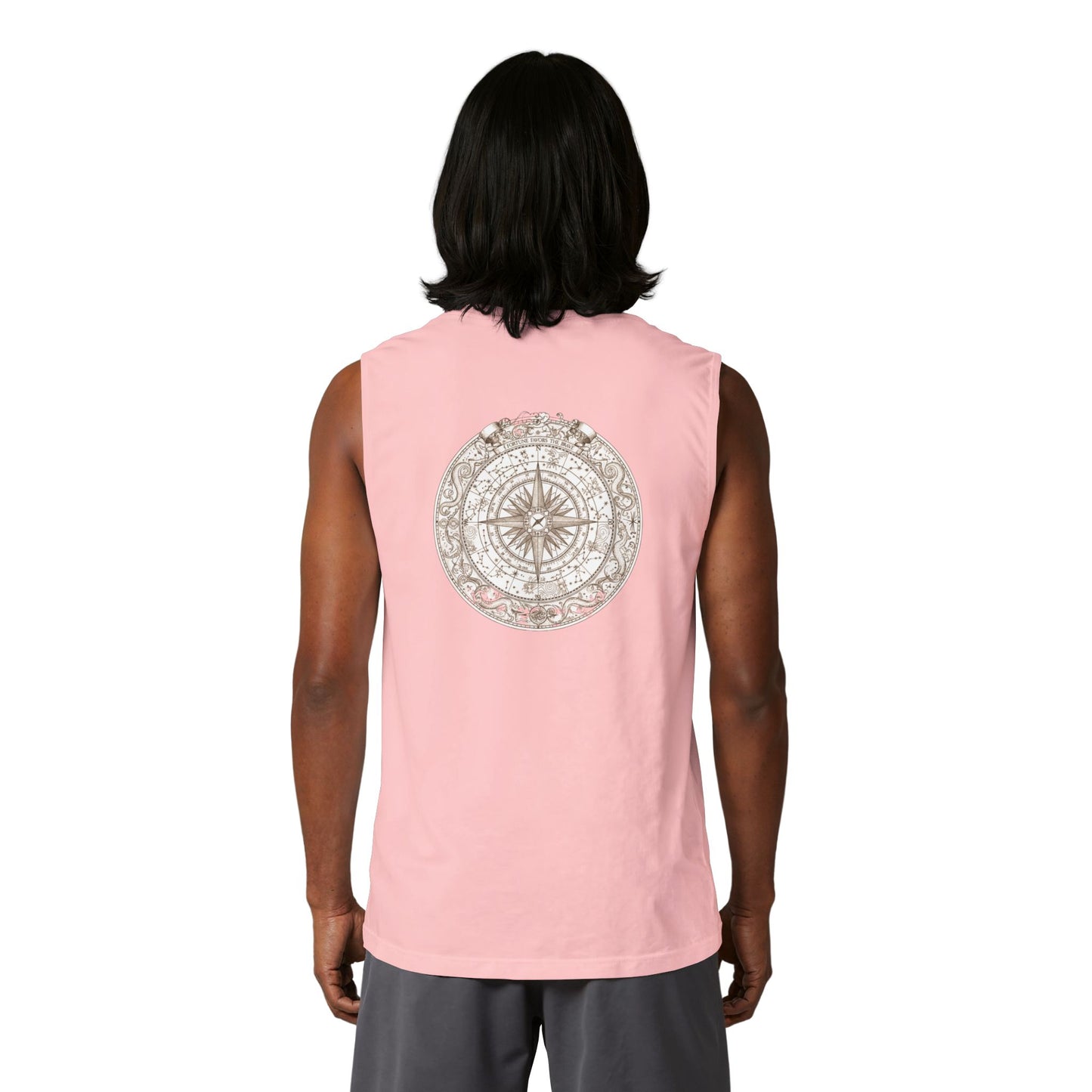 Compass Rose Muscle Tank — Key Accent