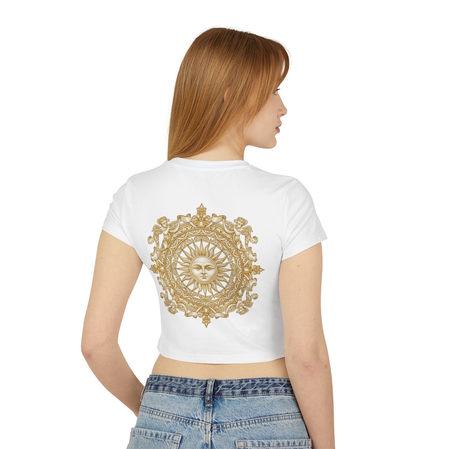 Sun Medallion Baby Tee — MMXXII