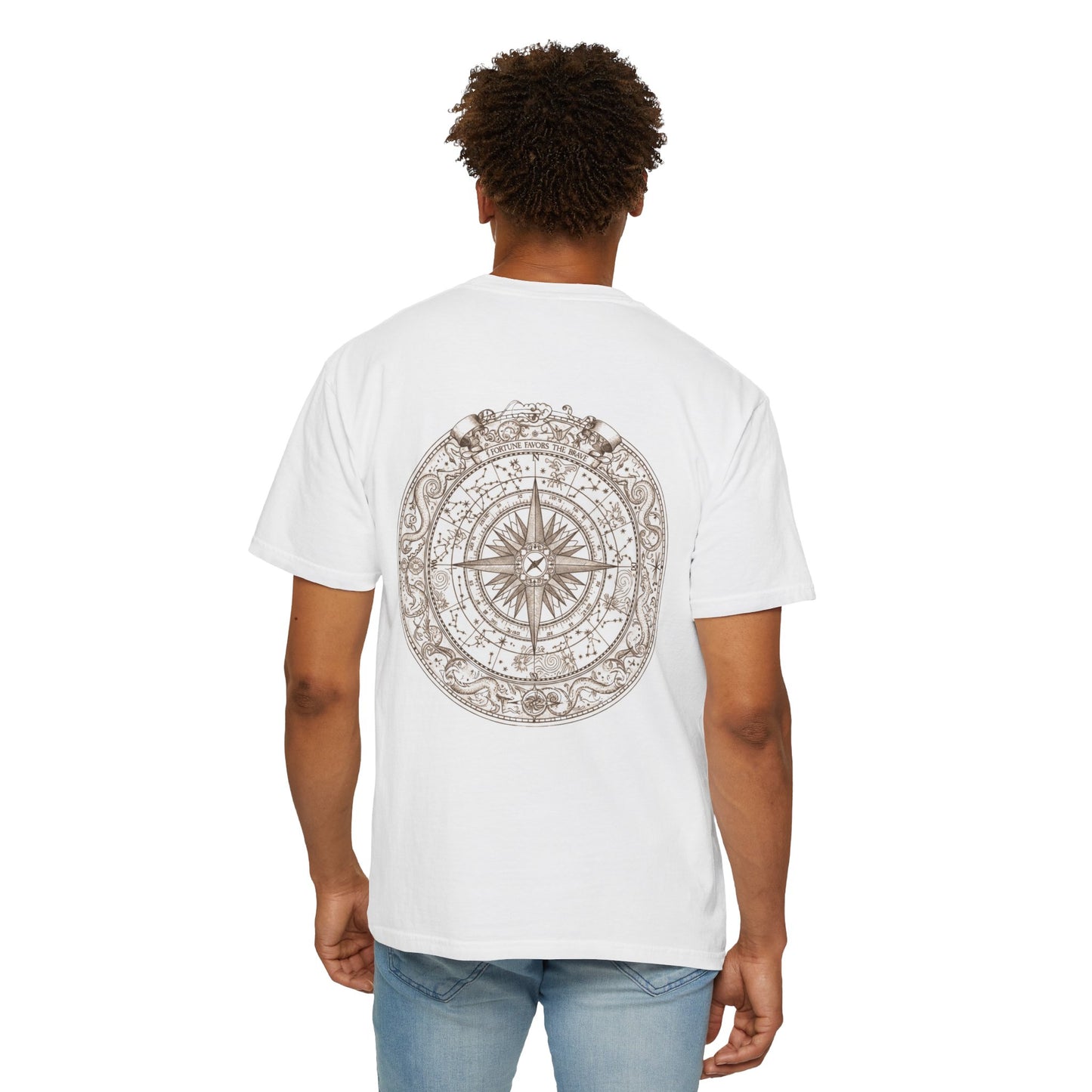 Compass Rose Tee — Nautical Back Print