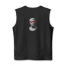 Greek Bust Tank — Red Slash Classical Statue Sleeveless Top